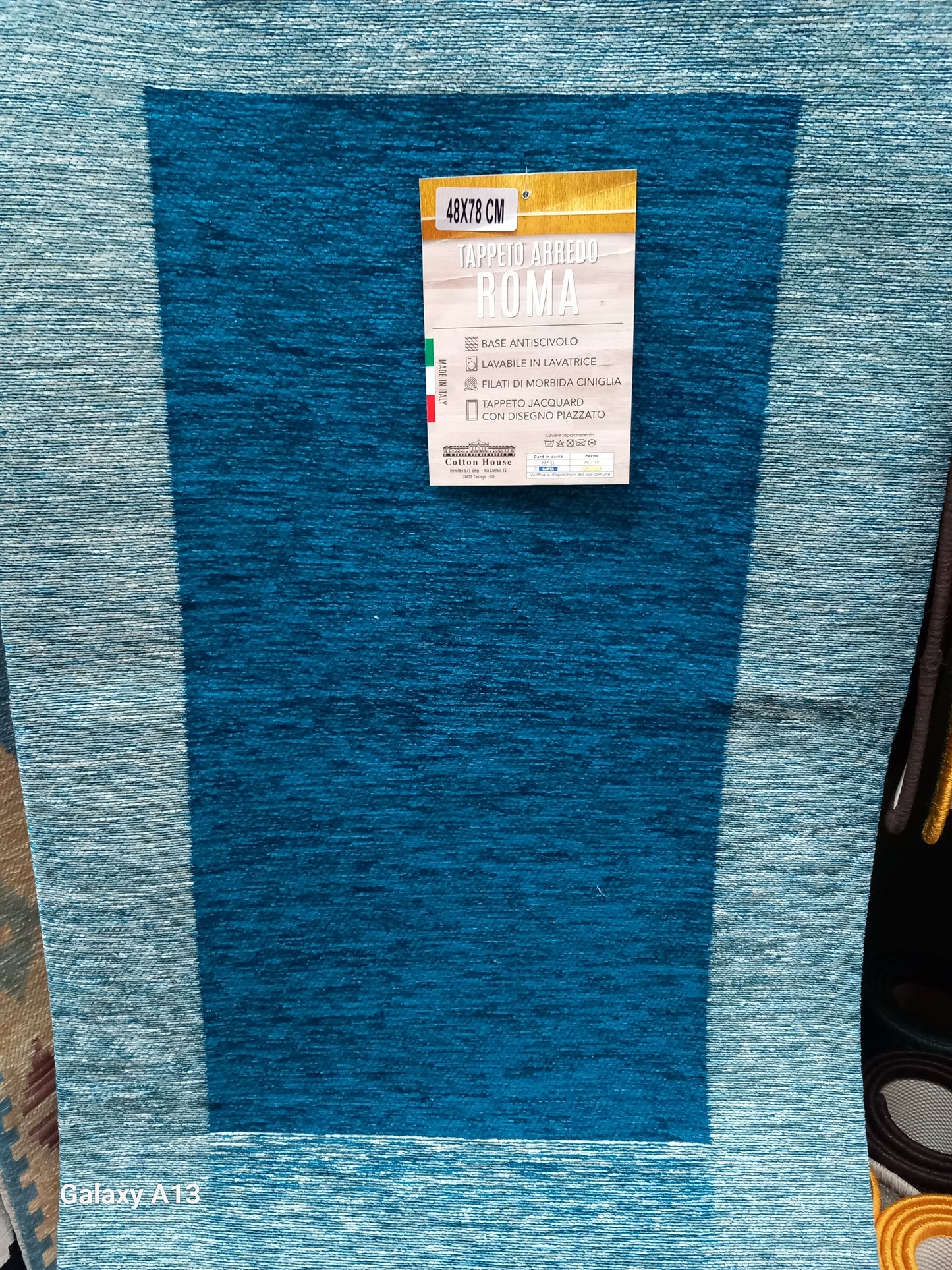 Tappeto arredo cm48×78 made in italy