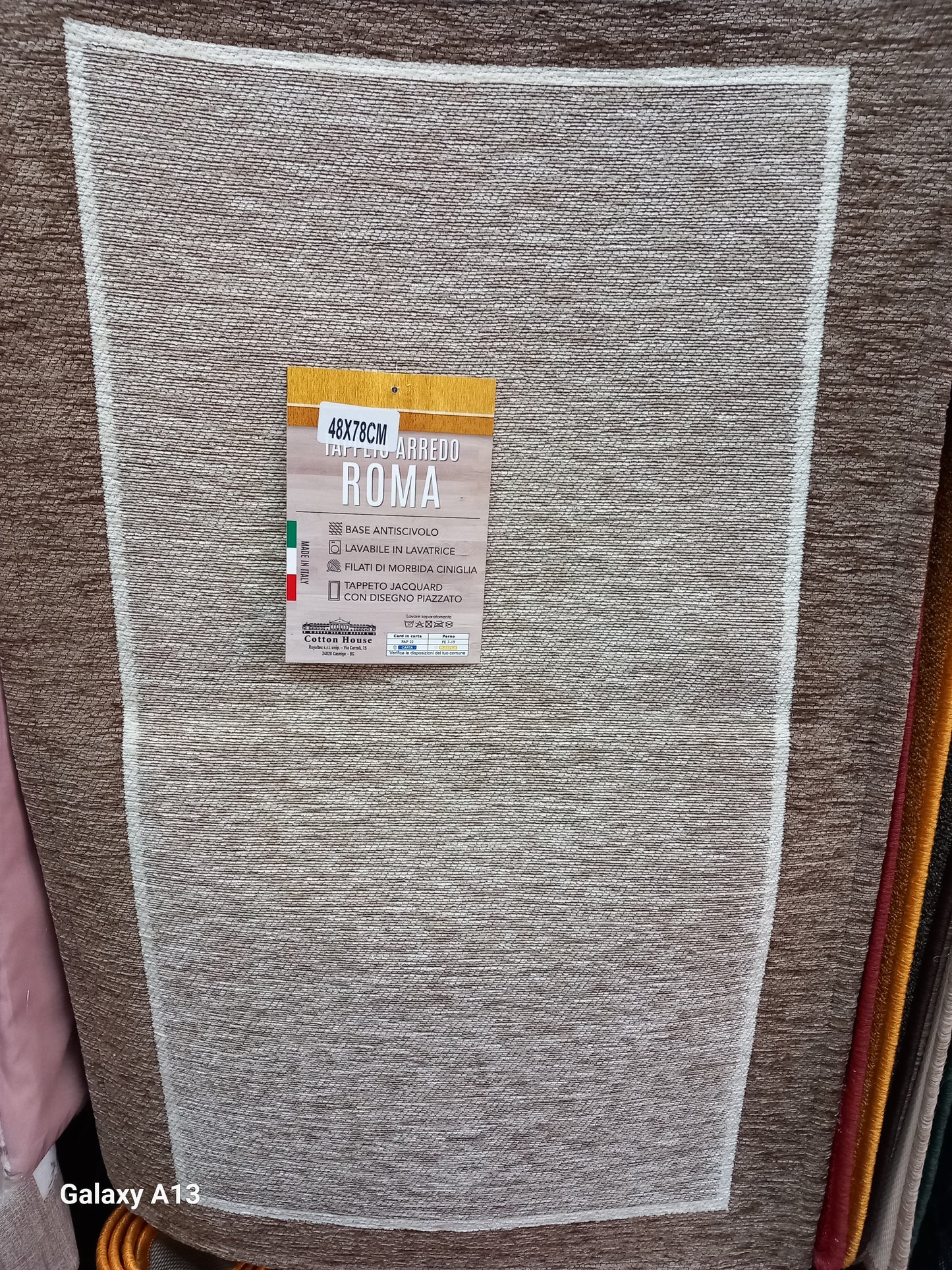 Tappeto arredo cm48×78 made in italy
