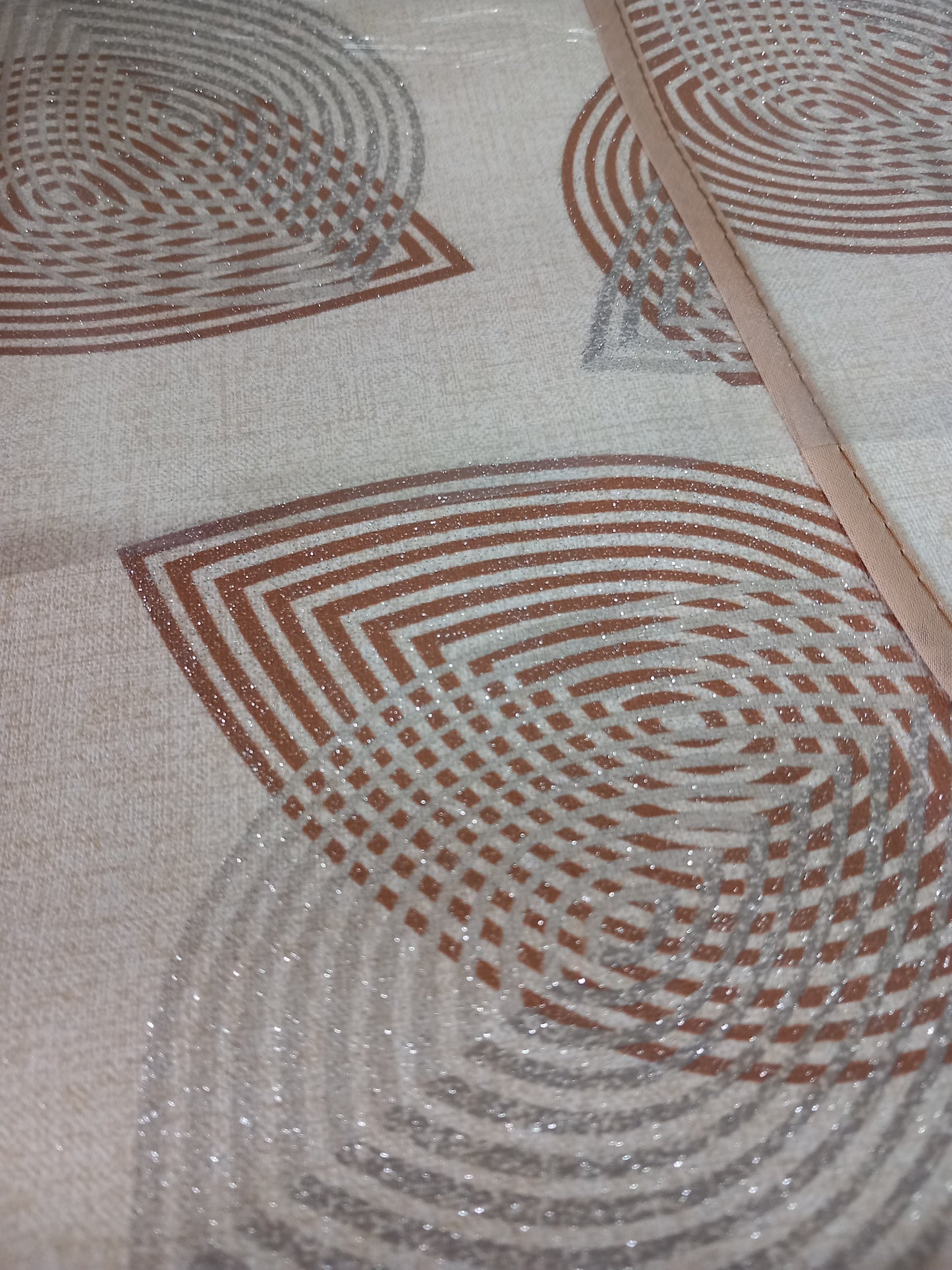 Tovaglia luxury in pvc effetto tessuto.