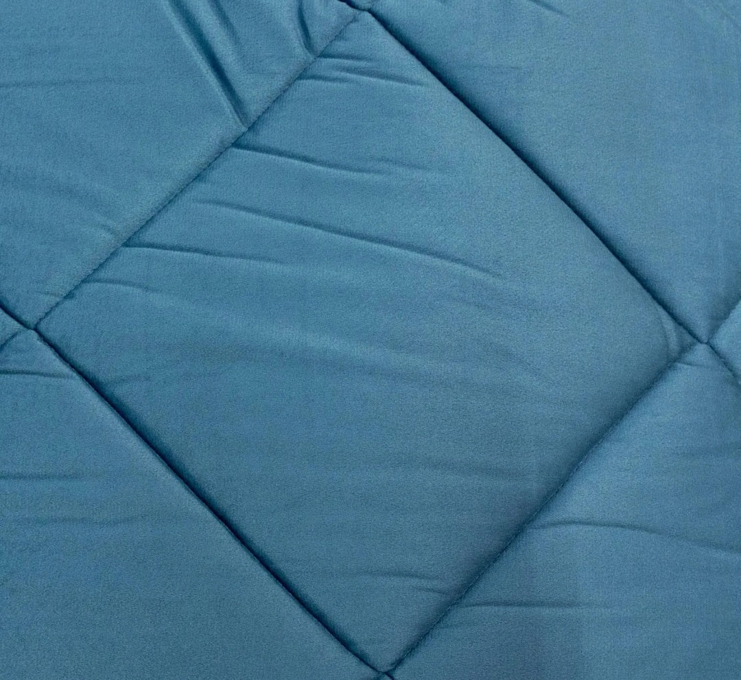 Trapunta velluto matrimoniale cotton house.