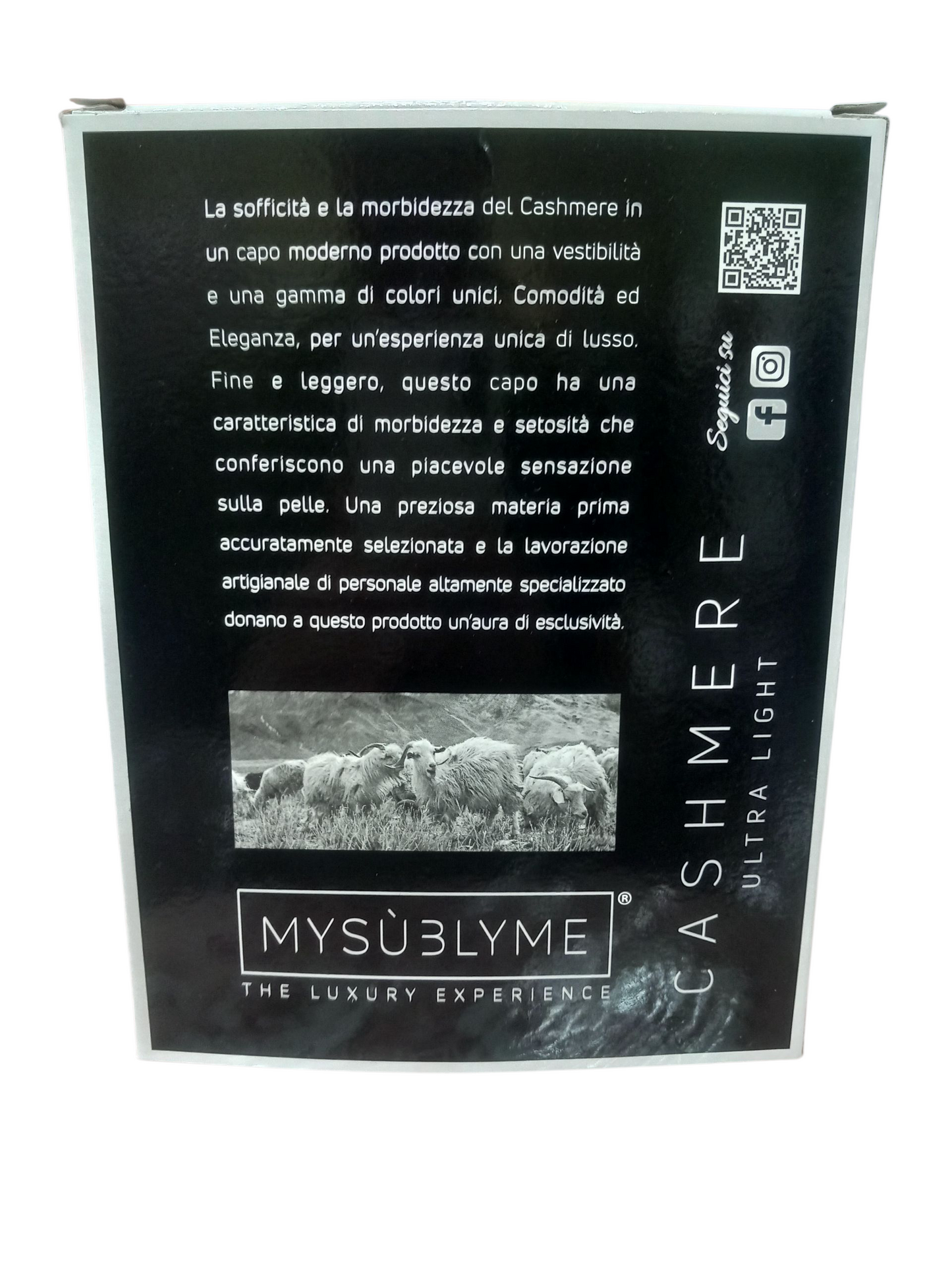 Maglia manica lunga cashmere mysublyme.