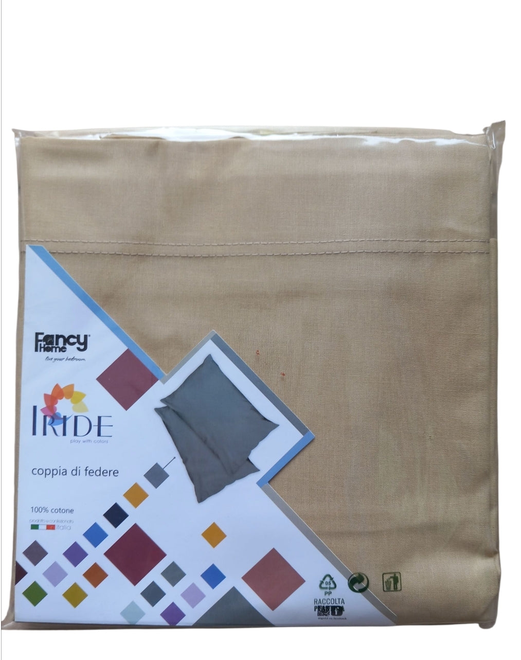 Coppia di federe 100% cotone Francy Home cm 52×82