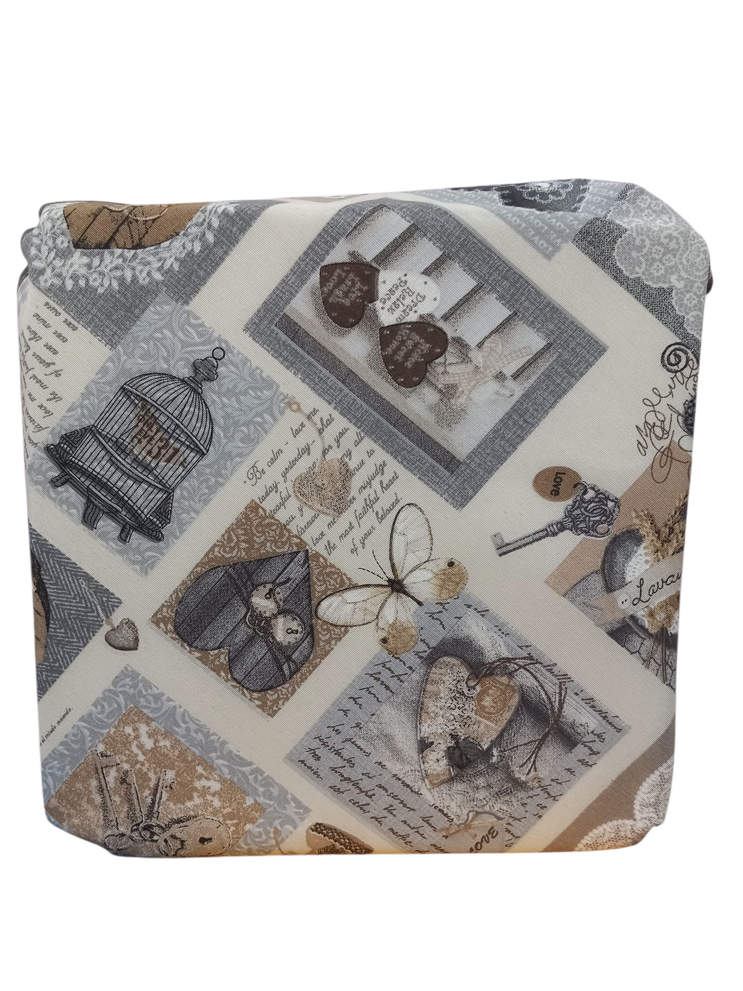 6 cuscini per sedia con ali maxi 40×40