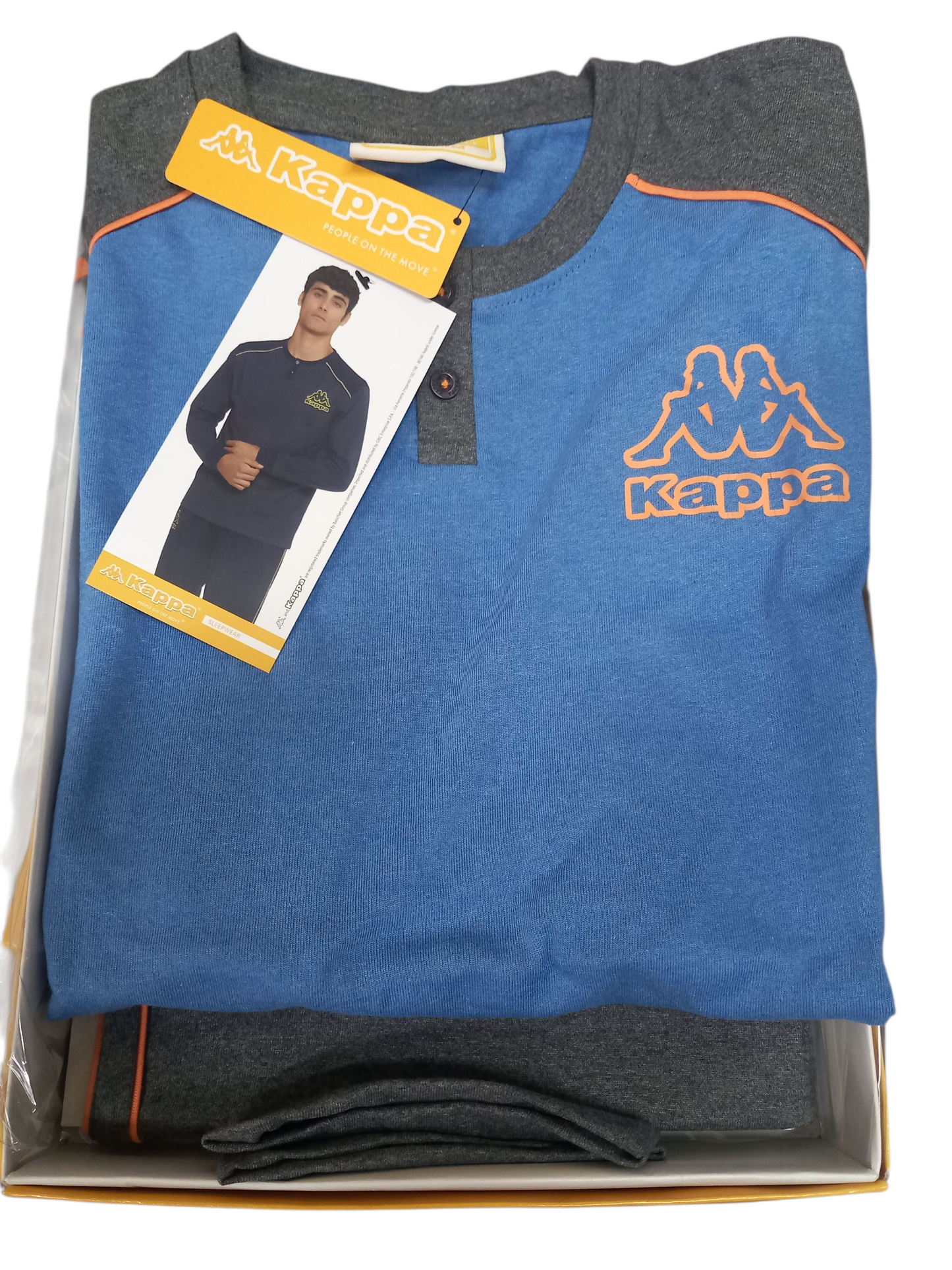 Pigiama uomo kappa garzato(caldo cotone)