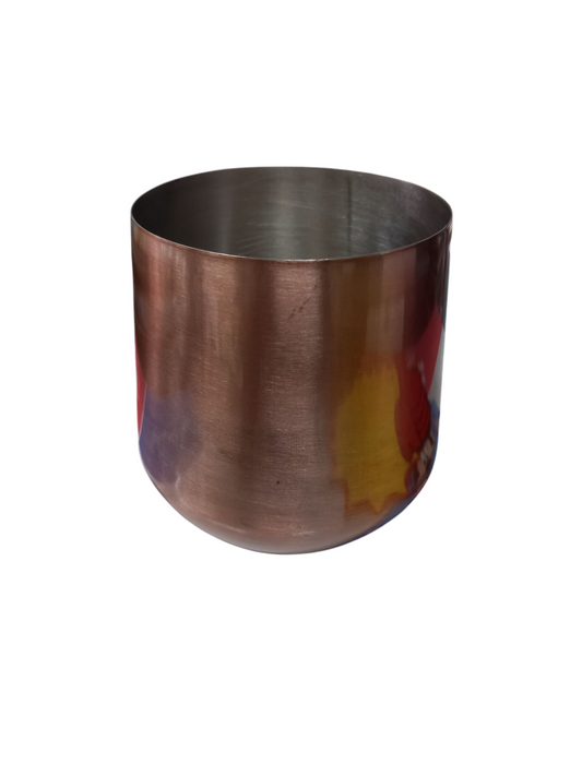 Stock tazza in acciaio inox color rame 500ml