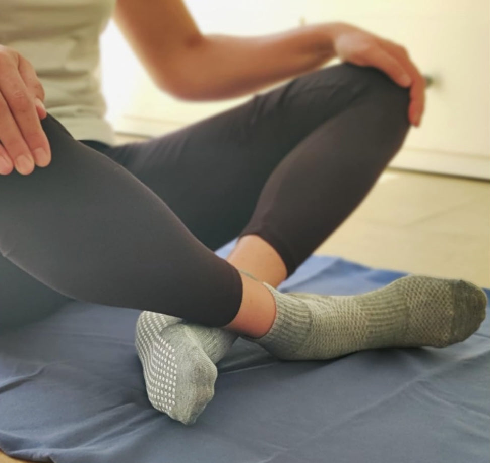 Calzino antiscivolo per yoga-pilates-fisioterapia