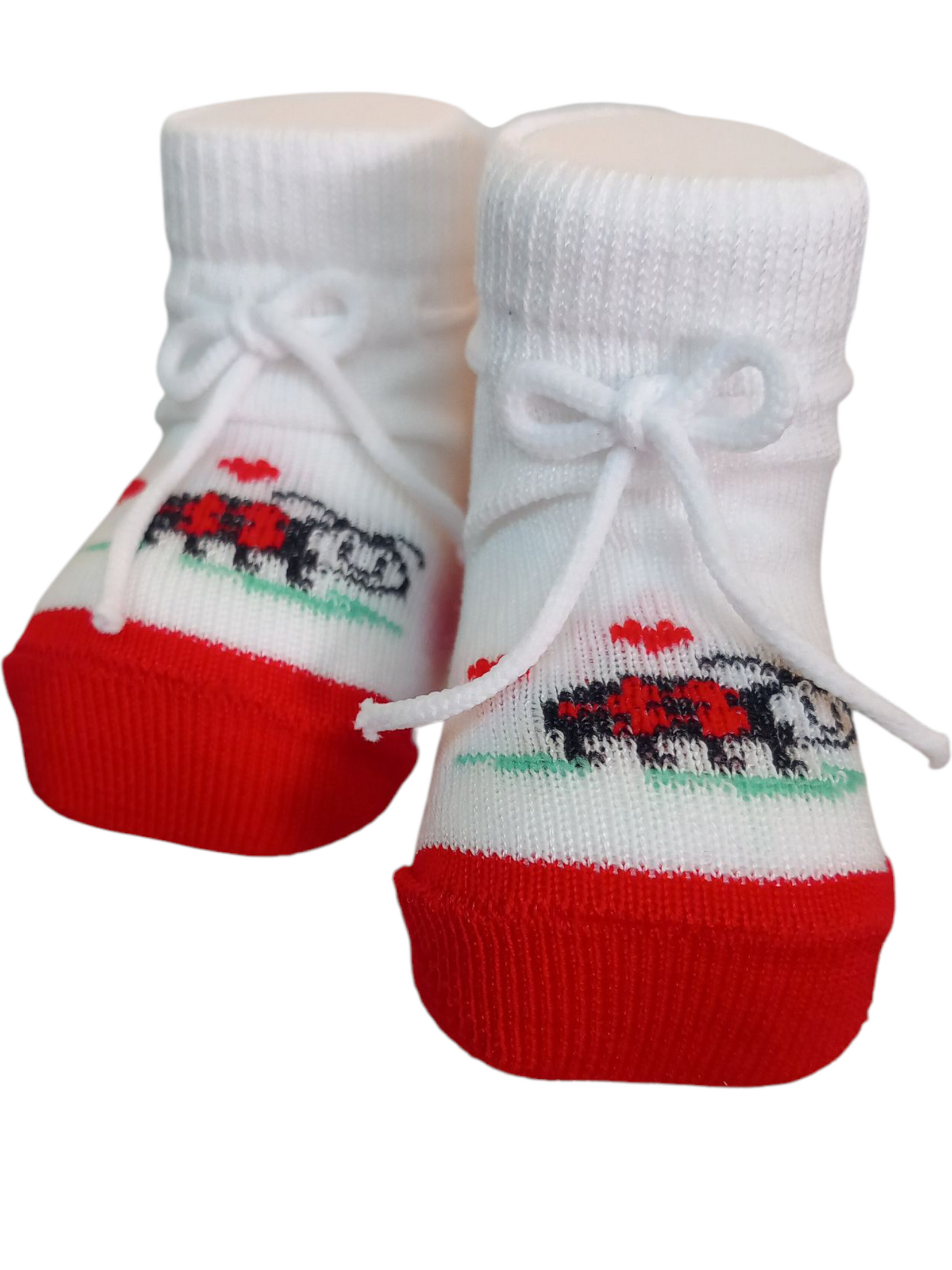 Coppia di calzini porta fortuna in cotone unisex