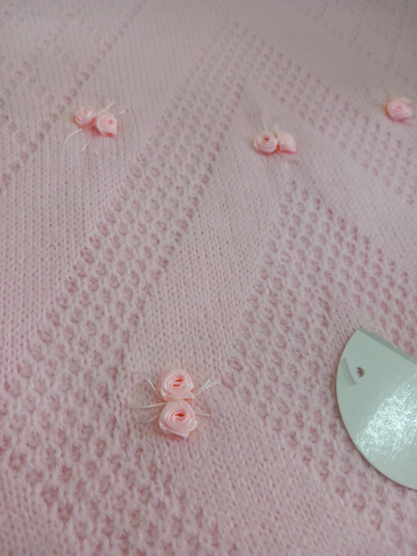 Copertina per carrozzina cm 75×90 smacchinata.