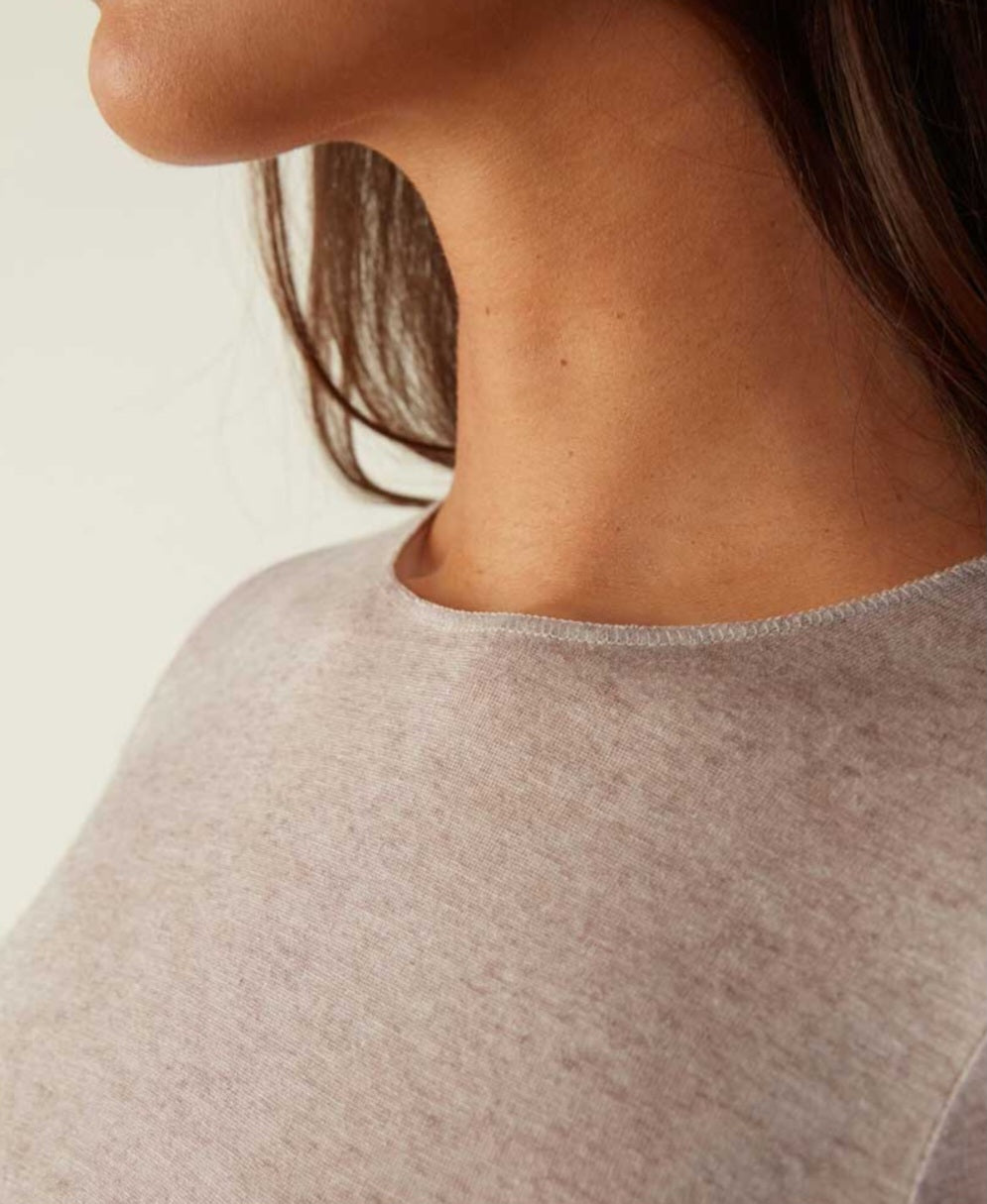 Maglia manica lunga cashmere mysublyme.