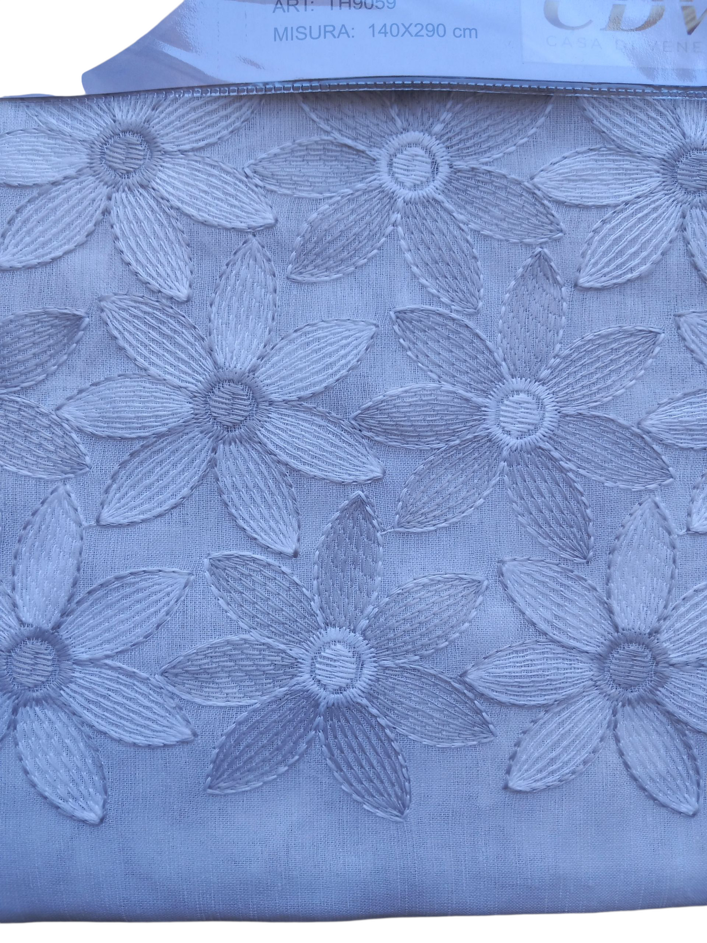 Coppia di tendaggi 140×290 con 8 borchie