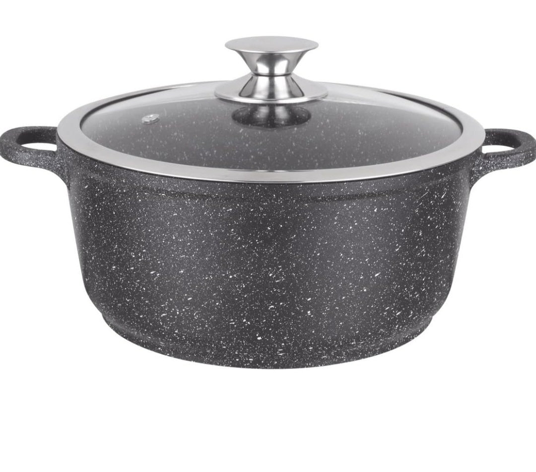 Casserole in pietra lavica Bavaria+ 2 presine in gomma omaggio.