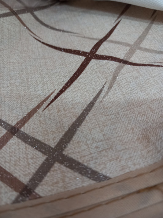 Tovaglia luxury in pvc effetto tessuto.