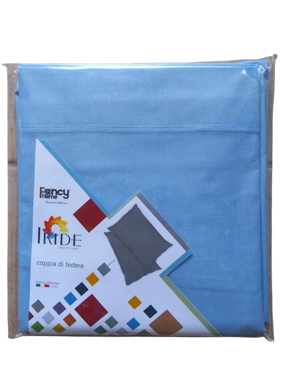 Coppia di federe 100% cotone Francy Home cm 52×82