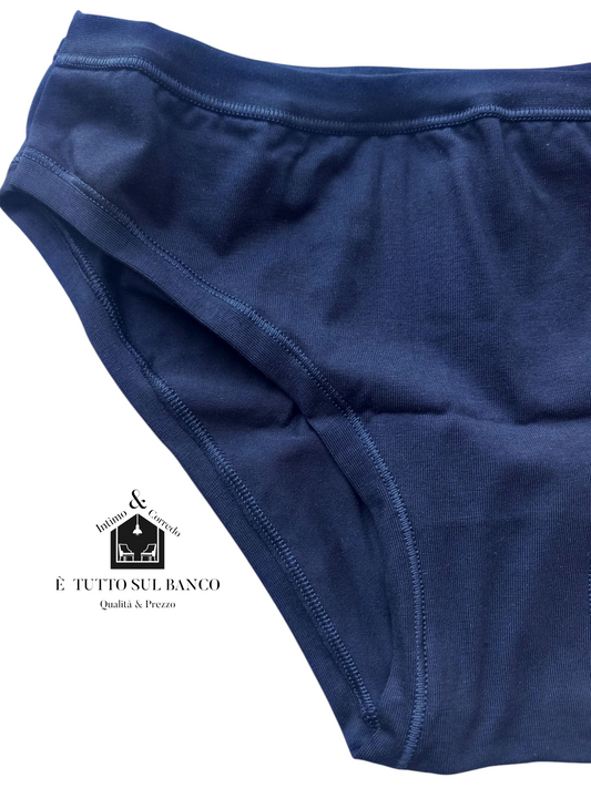 3 Slip  basic in cotone elasticizzato