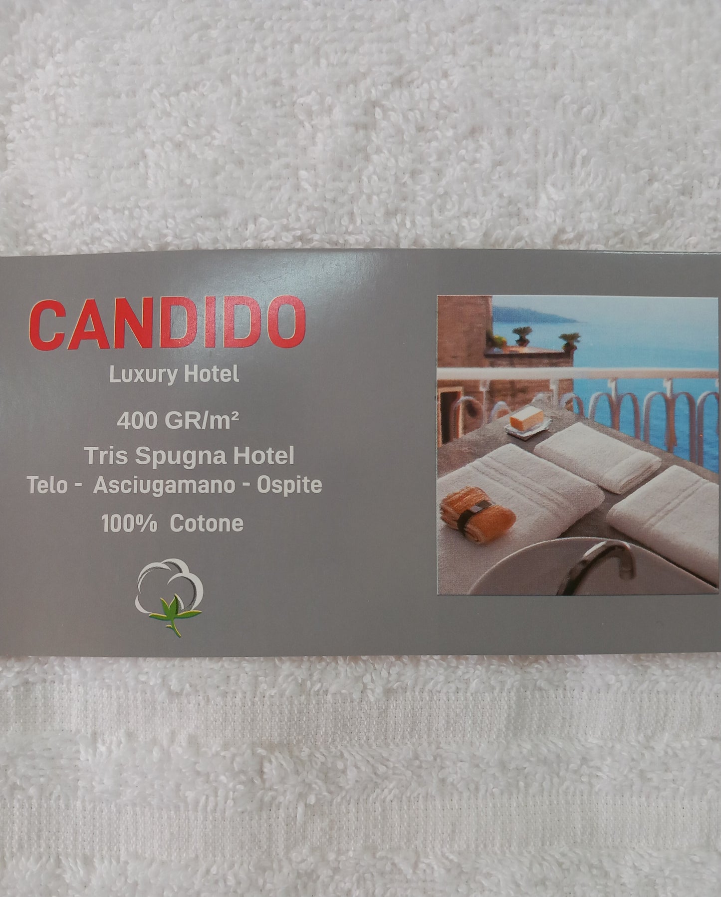 Tris spugna hotel 400gr/m²