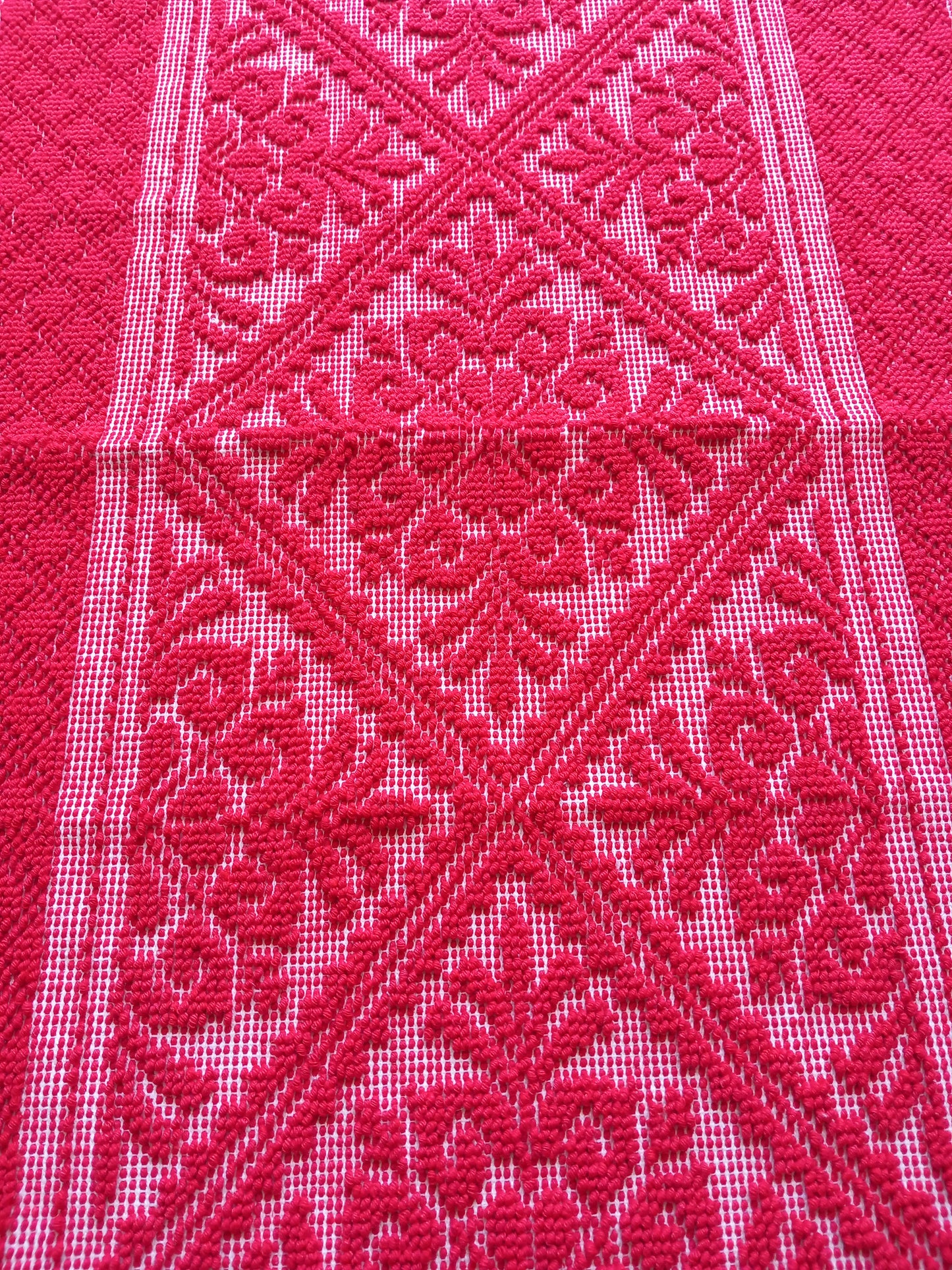 Tappeto sardo originale in 100%cotone made in italy cm 55×90