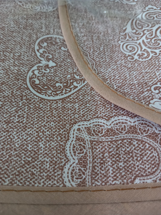Tovaglia luxury in pvc effetto tessuto.