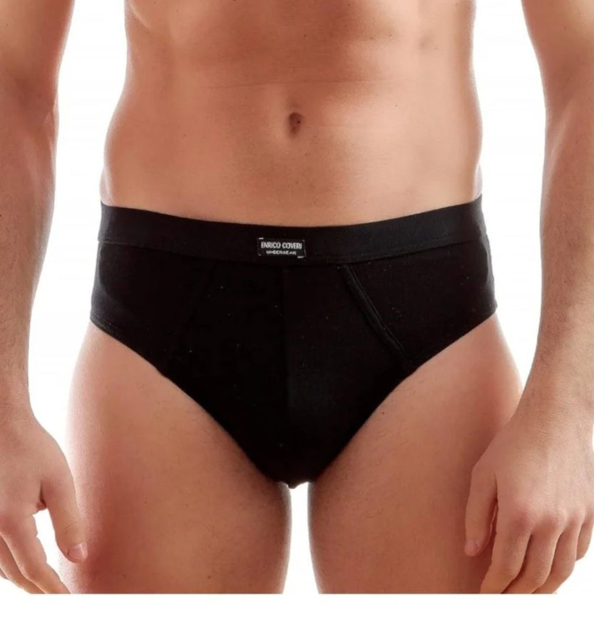 3 slip uomo ENRICO COVERI con elastico interno.