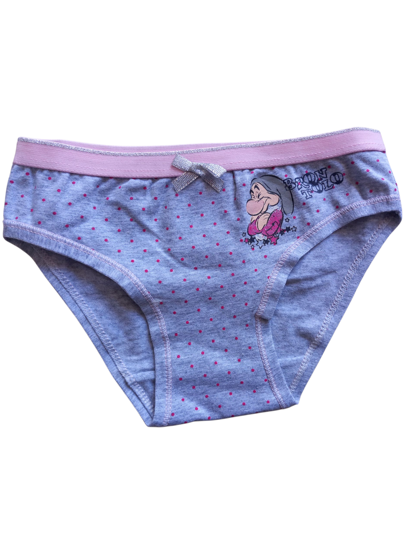 Stock 22 pezzi slip disney 6/7 anni 100% cotone.