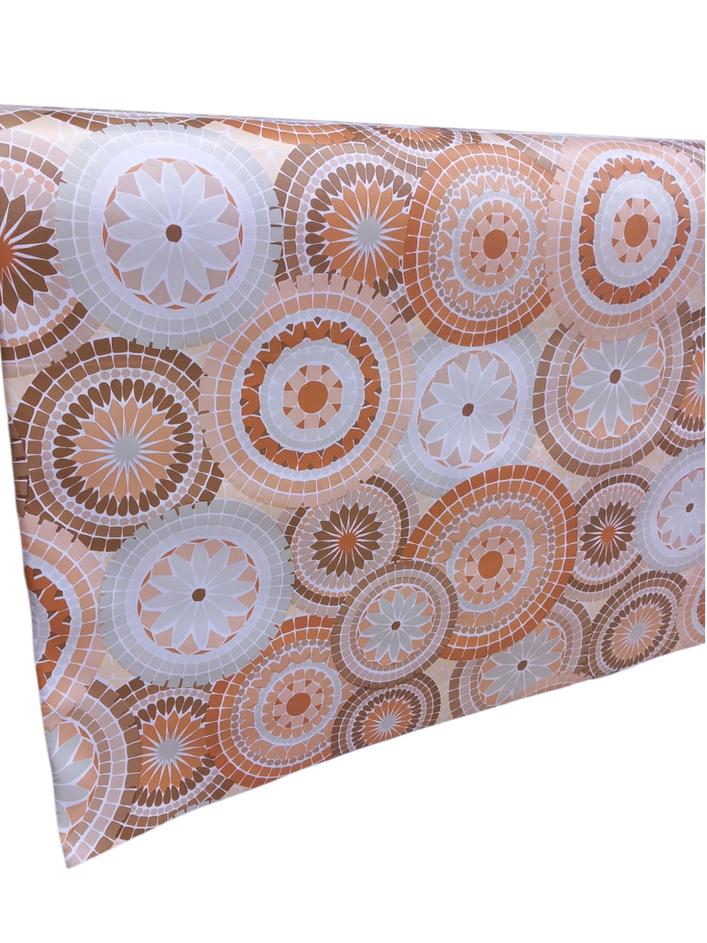 Tovaglia in PVC con retro felpato.