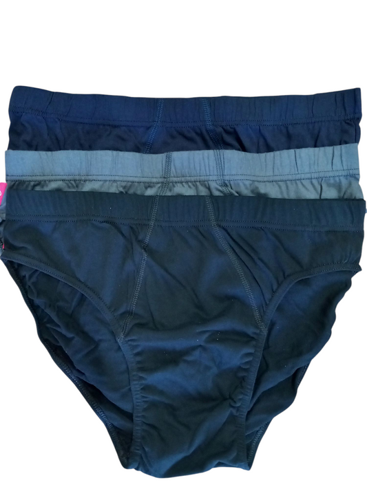 3 Slip da uomo Liabel 100% cotone.