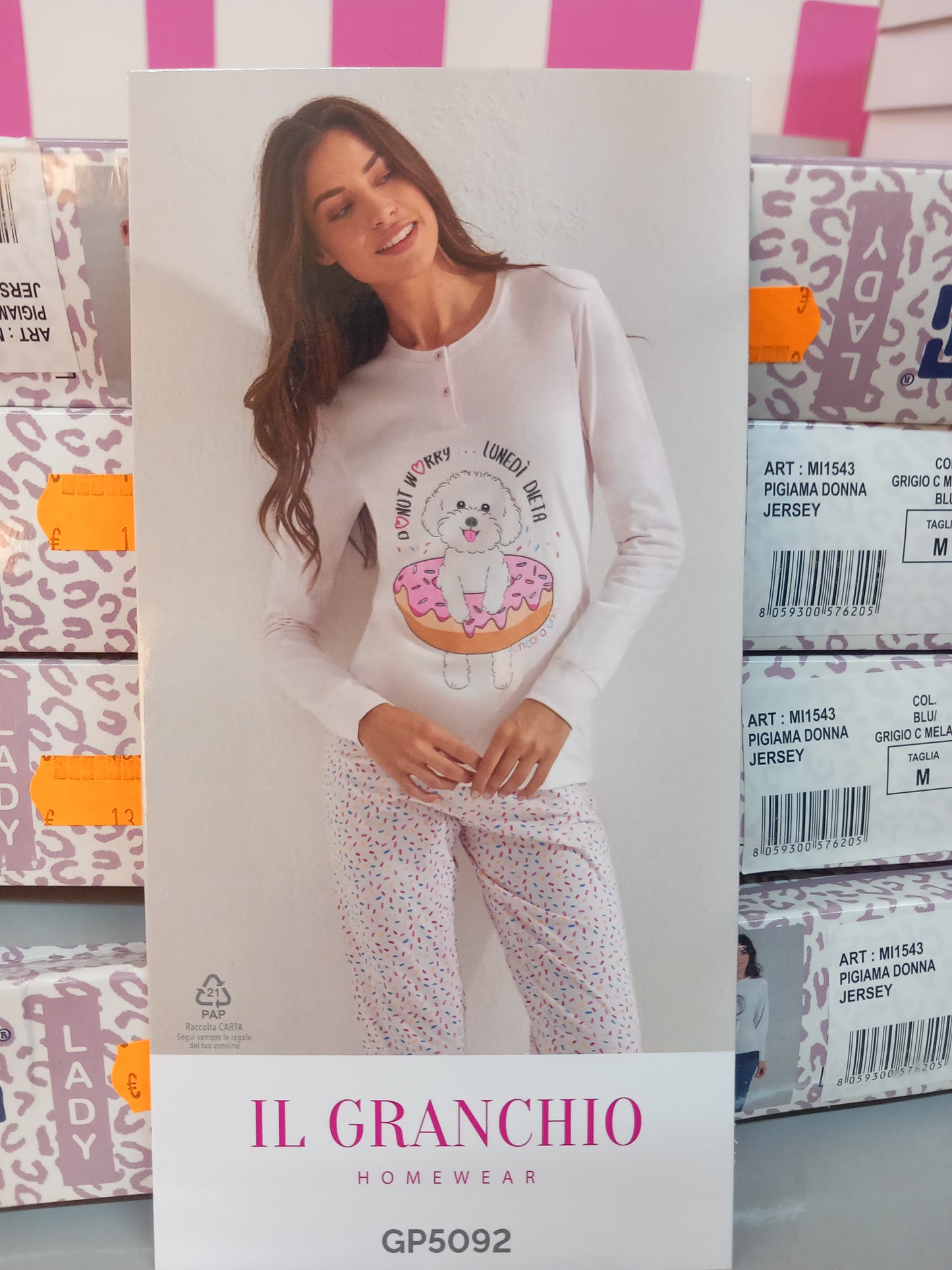 Pigiama in cotone Jersey
