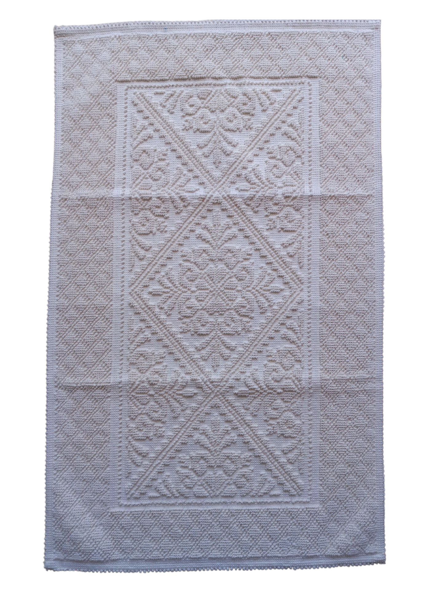 Tappeto sardo originale in 100%cotone made in italy cm 55×90
