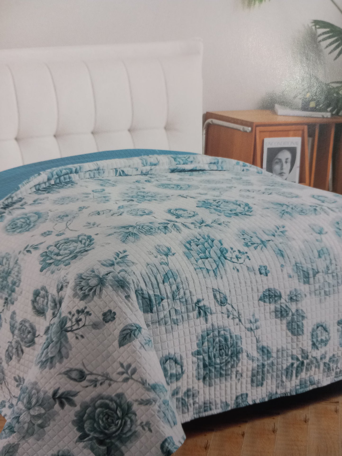 Copriletto trapuntato matrimoniale double face cm 250×250