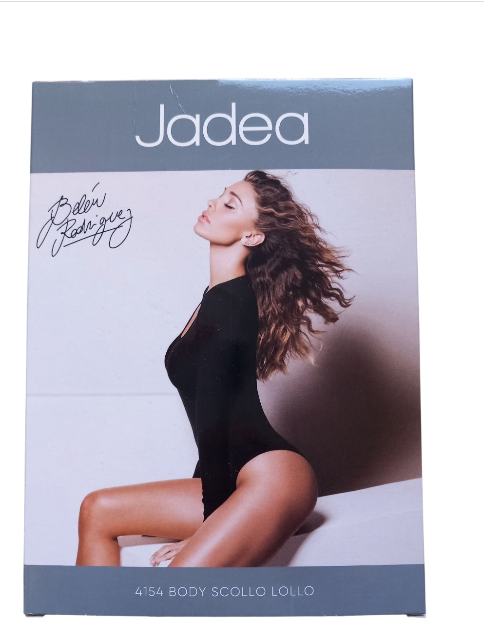 Body jadea 4154 scollo lollo in cotone elasticizzato.