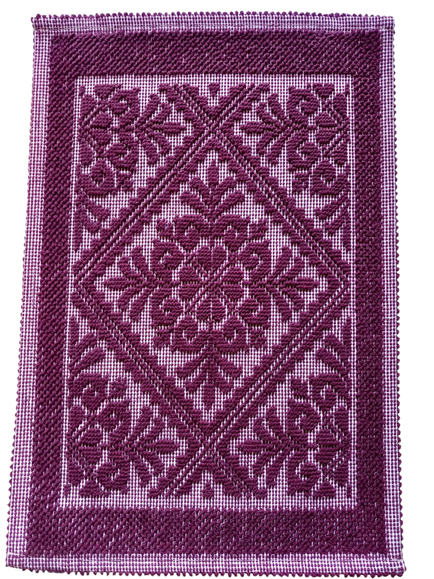 Tappeto sardo originale in 100%cotone made in italy cm 55×90