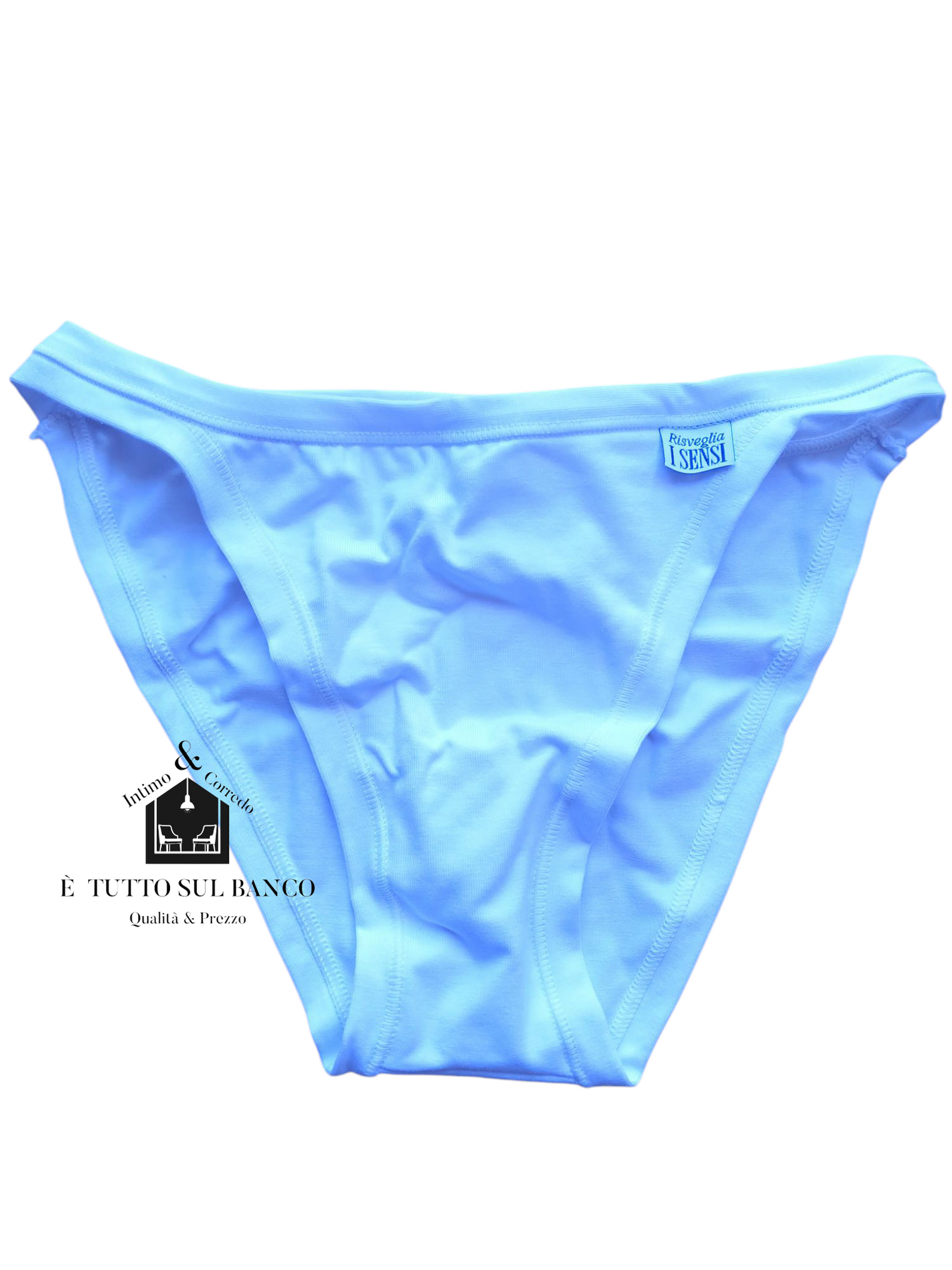 3 Slip tanga  in cotone elasticizzato
