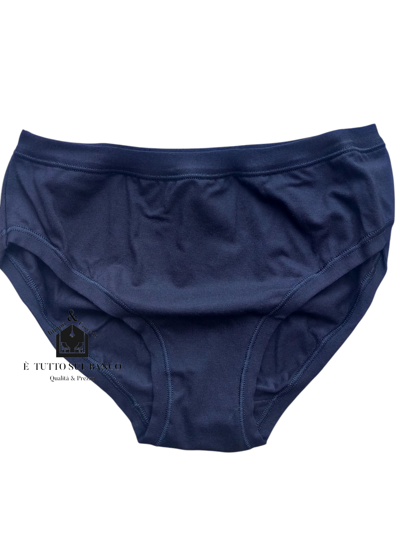 4 Slip midi in cotone elasticizzato