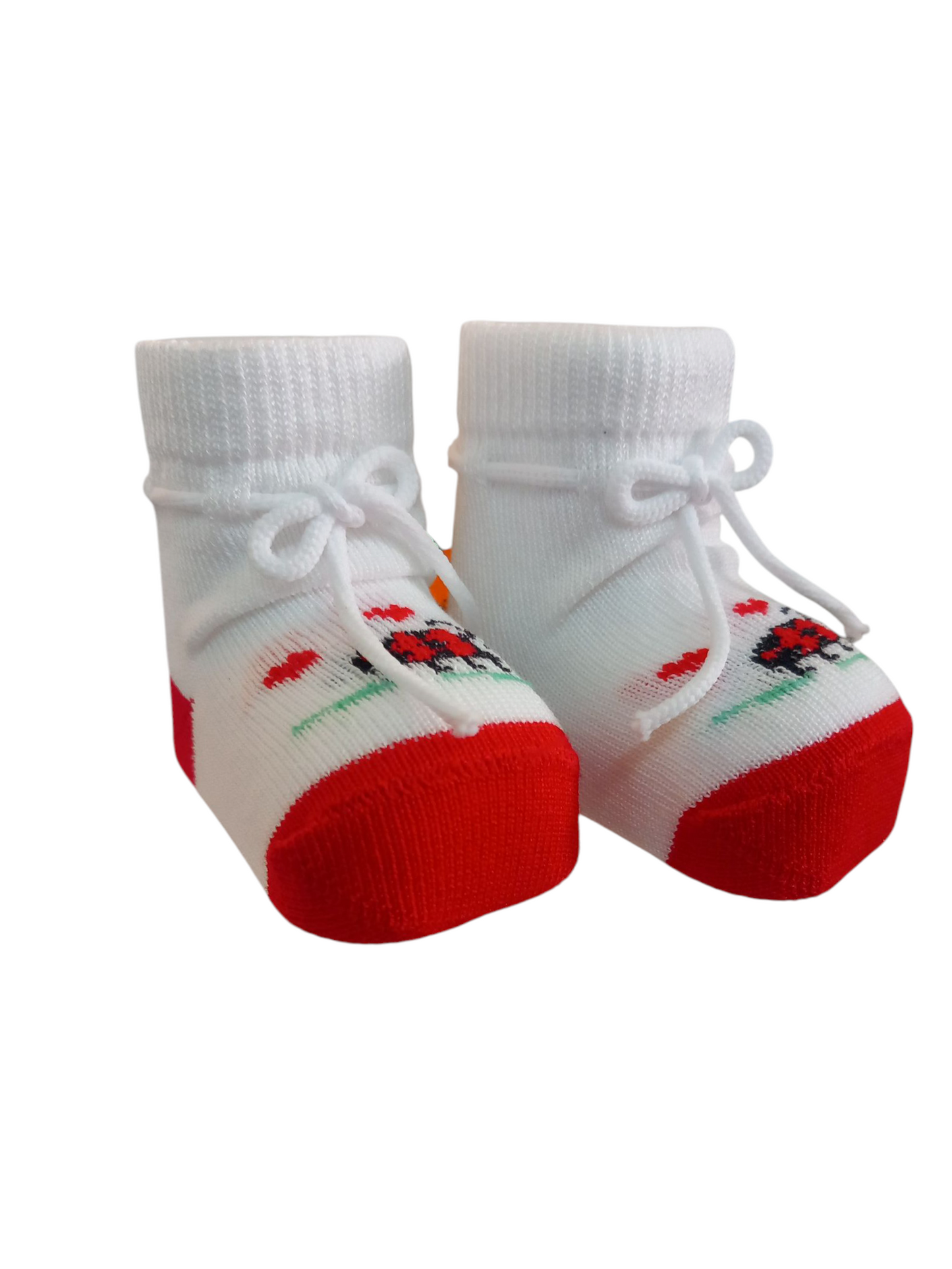 Coppia di calzini porta fortuna in cotone unisex