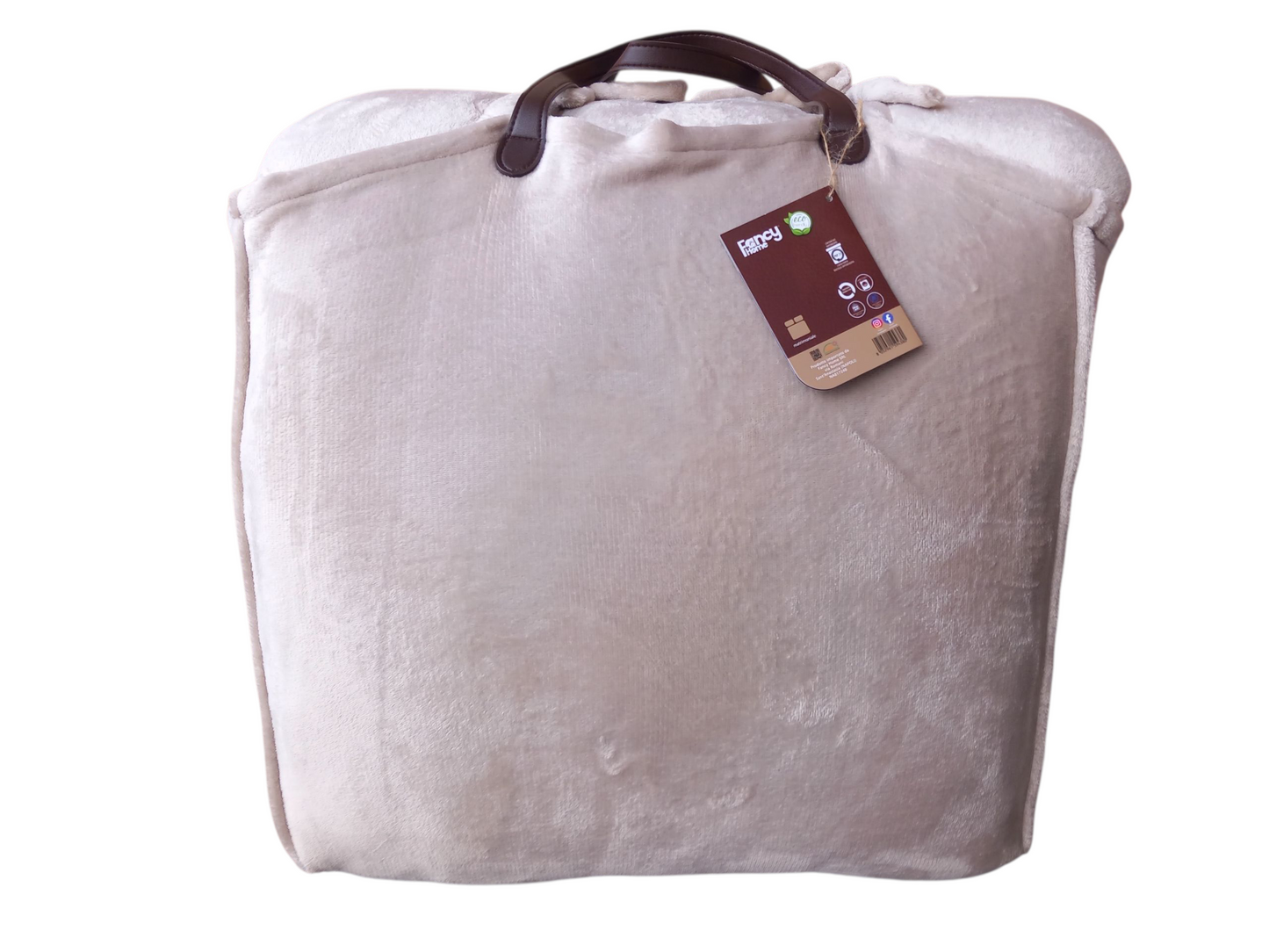 Trapunta matrimoniale effetto velluto double face Francy Home.