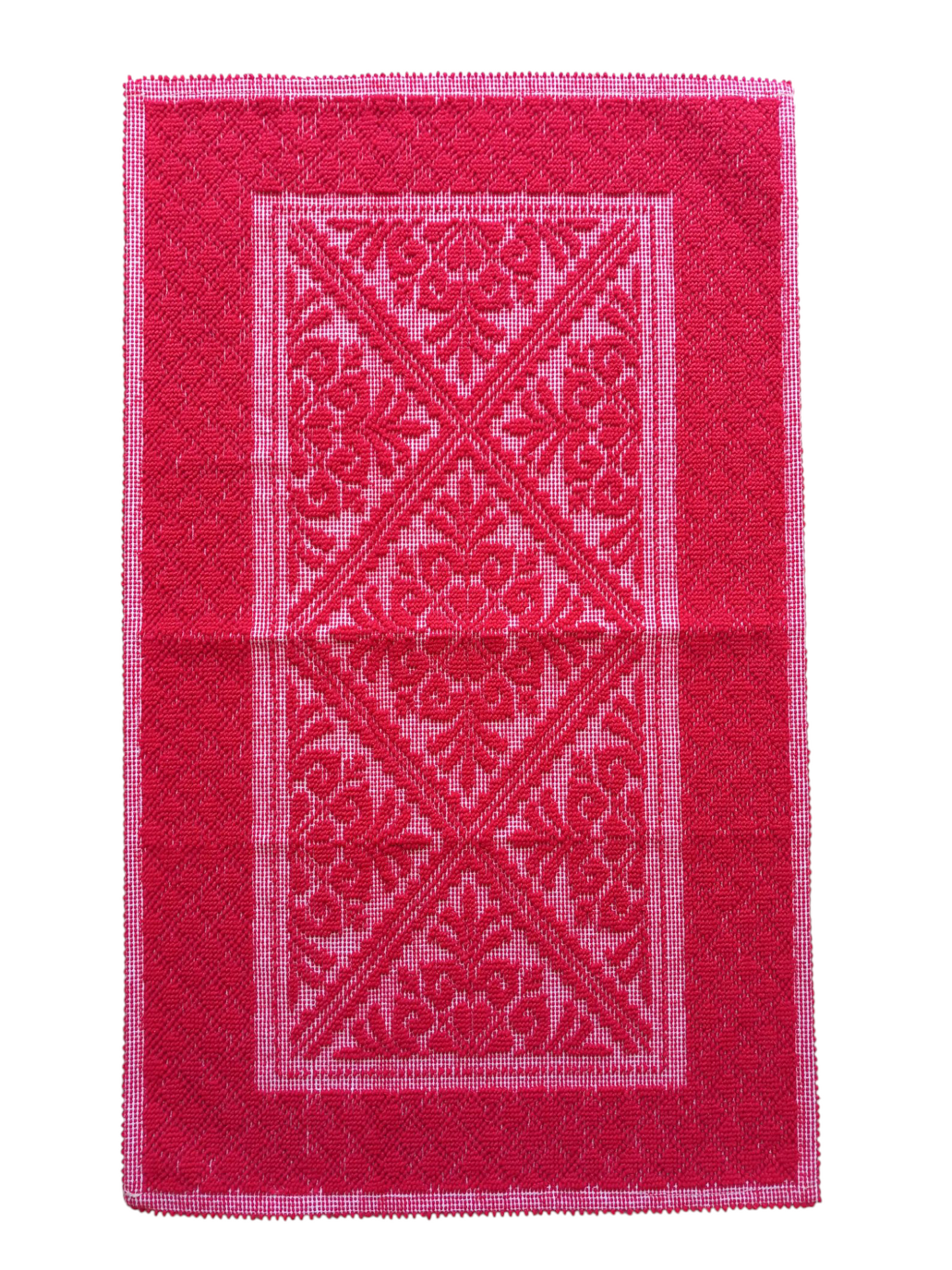 Tappeto sardo originale in 100%cotone made in italy cm 55×90