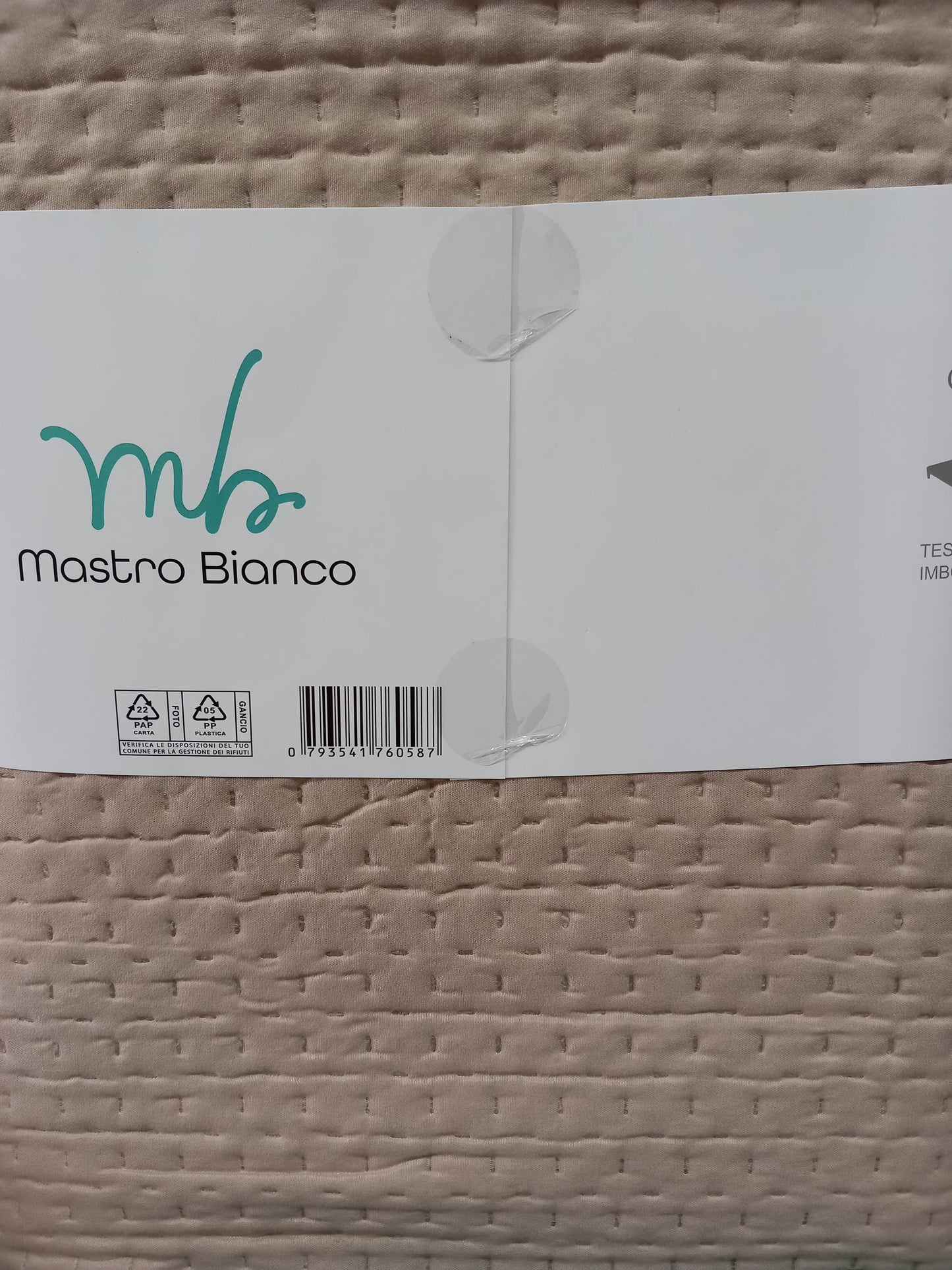 Trapuntino matrimoniale primaverile double face cm 250×250