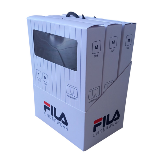 3 Boxer FILA con elastico interno