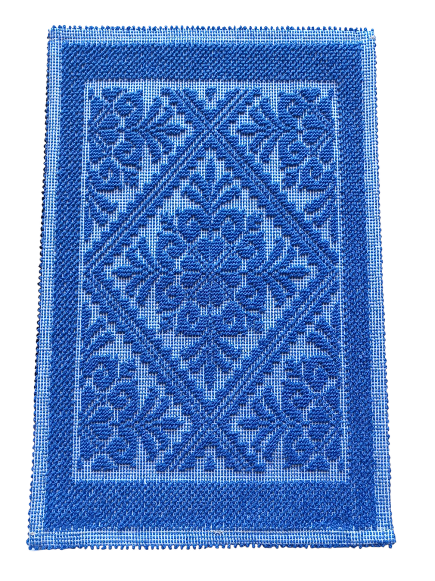 Tappeto sardo originale in 100%cotone made in italy cm 55×90