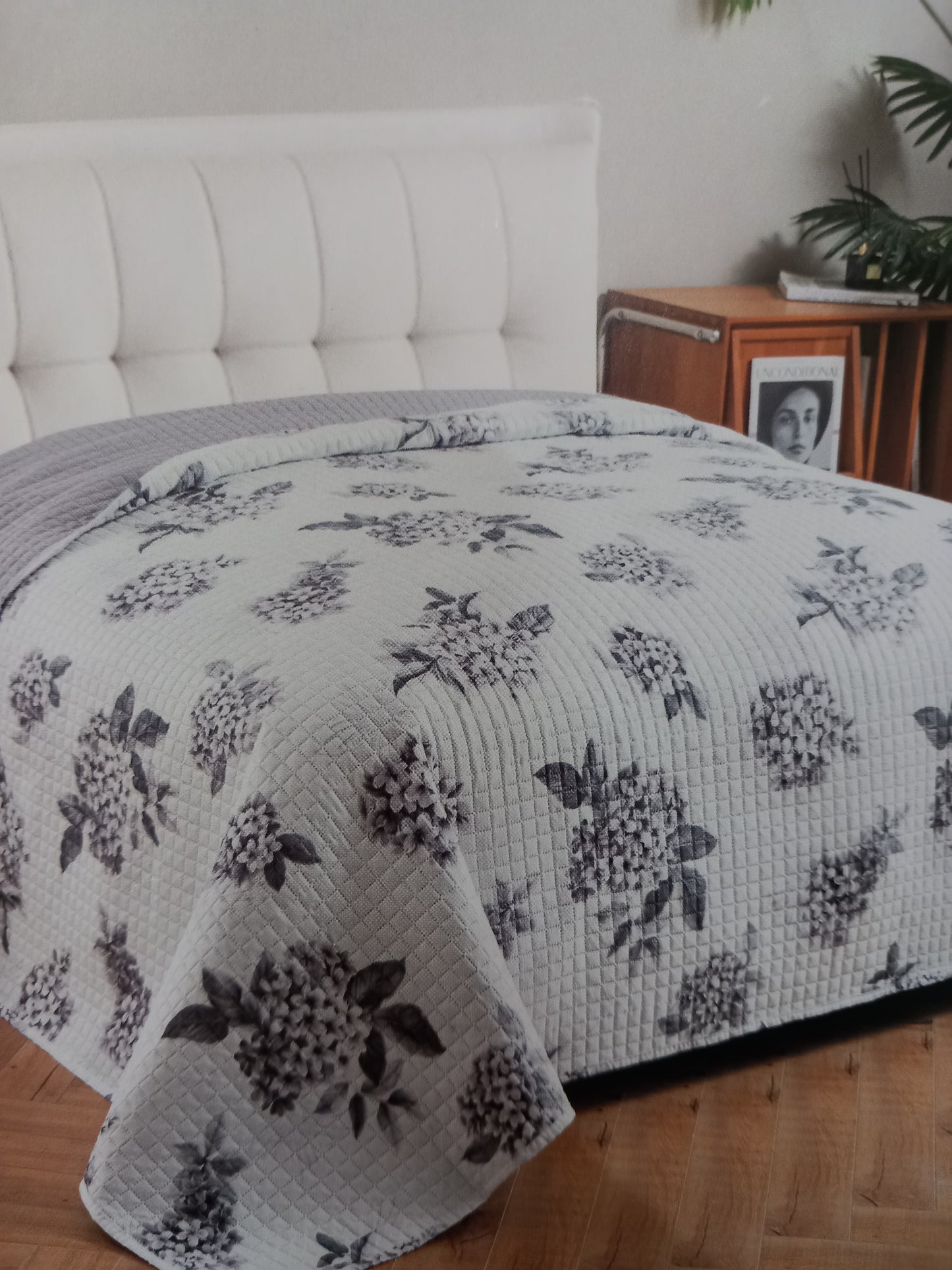 Copriletto trapuntato matrimoniale double face cm 250×250