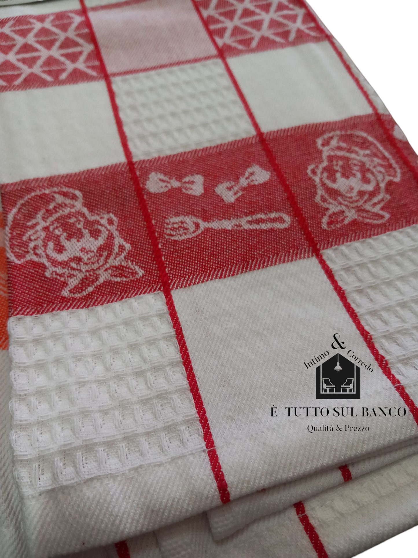 3 strofinacci 100%cotone 50×70